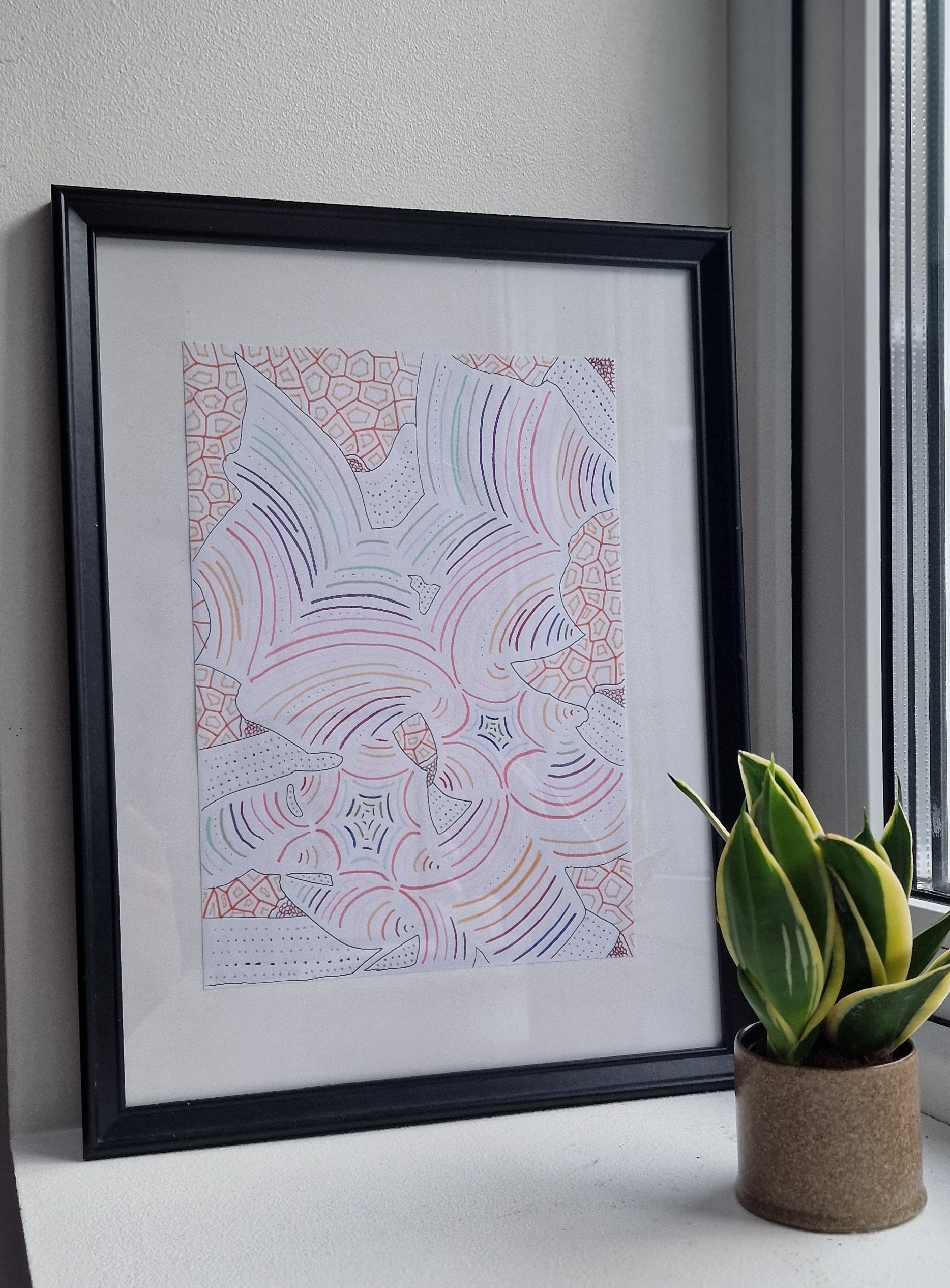 Coming down decoration detail