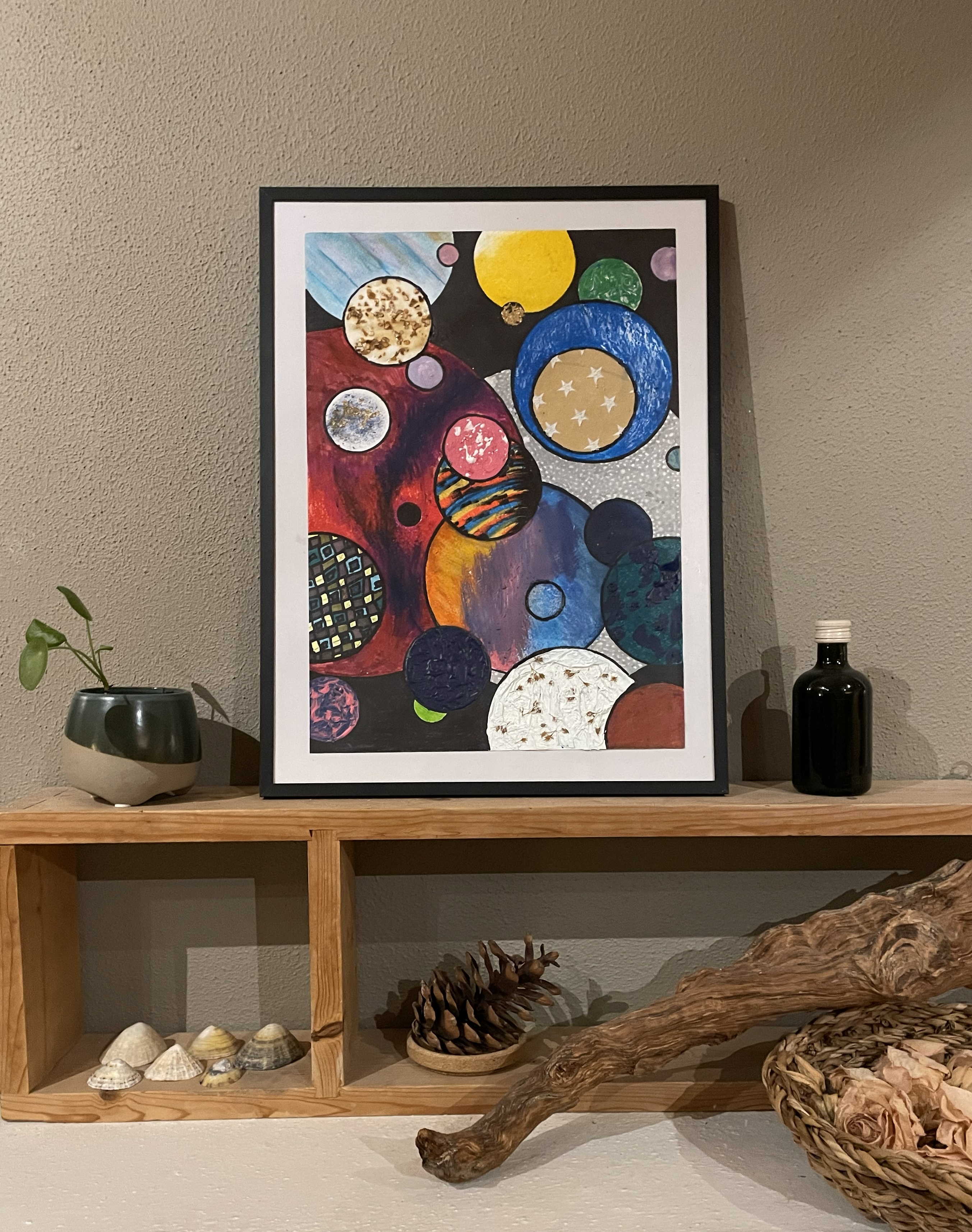 Emulsion decoration detail