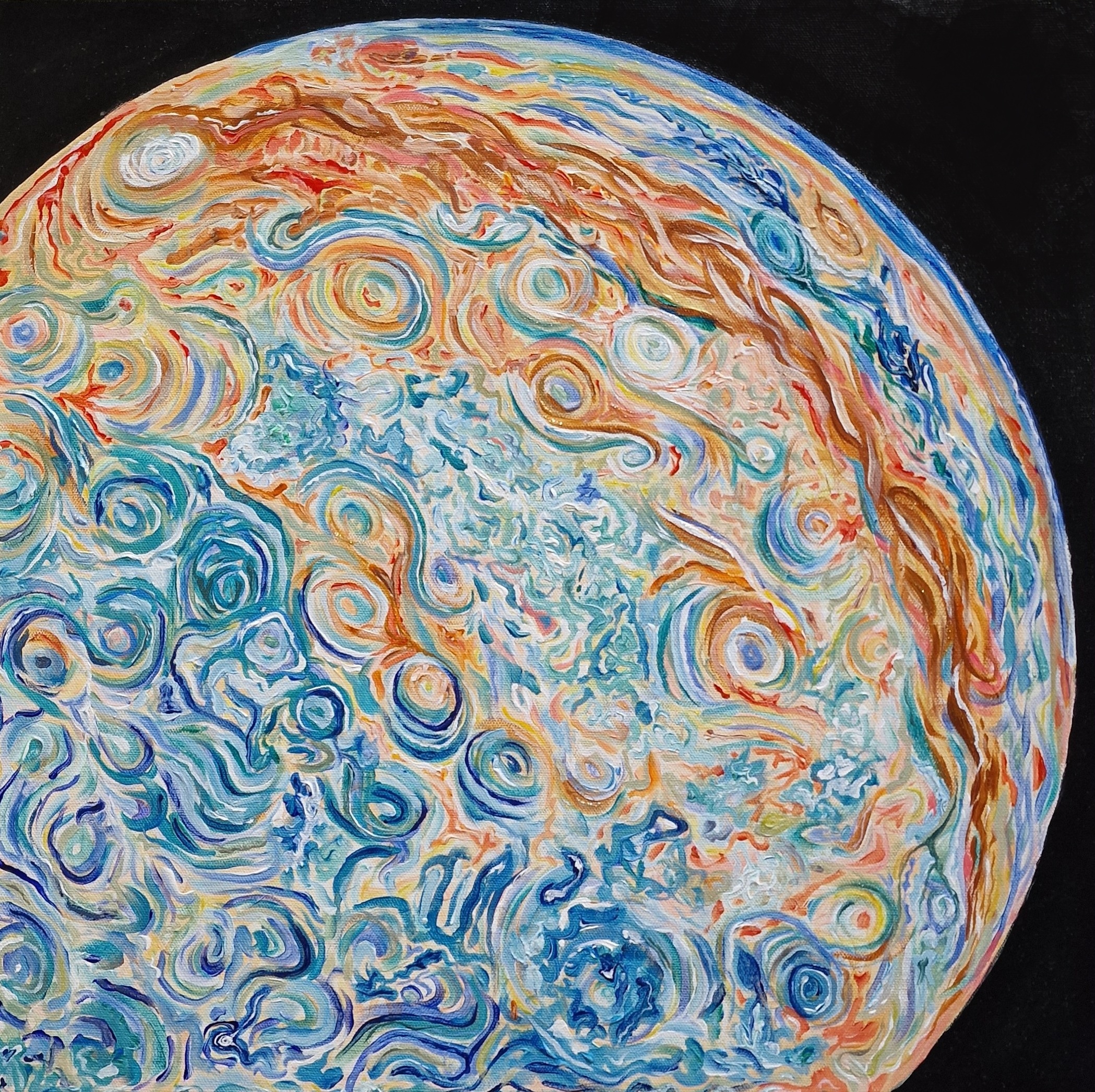 Jupiter artwork by Tuna Baydin