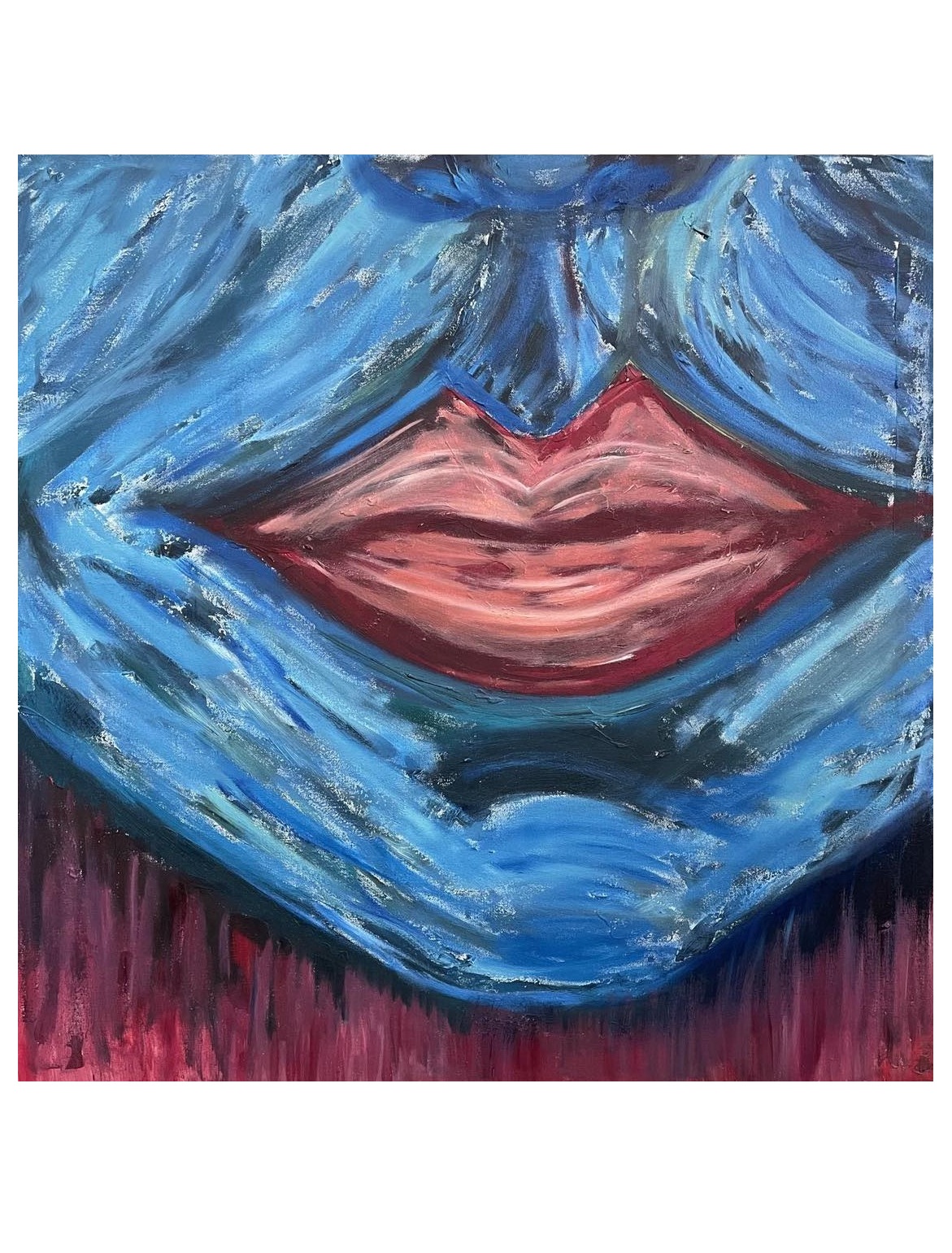 Lips artwork by Tuna Baydin
